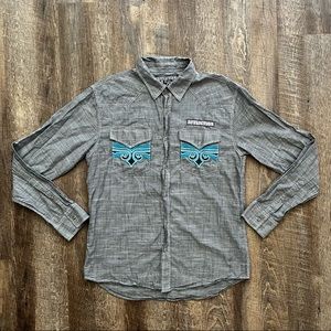 XL Affliction long sleeve button down